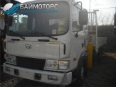 Бортовой грузовик Hyundai HD 120 с манипулятром Soosan 736